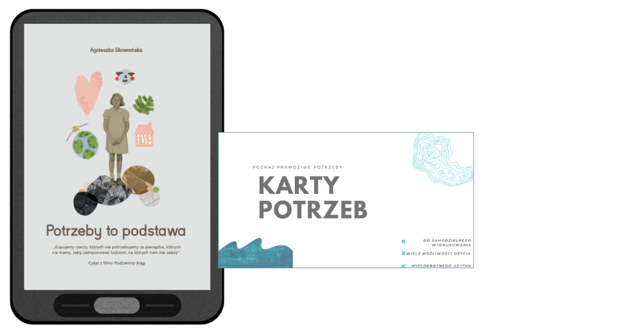 okładka e-booka i e-kart potrzeb