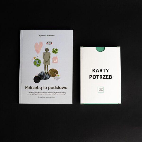 Zestaw: Książka „Potrzeby to podstawa” + „Karty potrzeb” (wersje papierowe + e-book gratis)